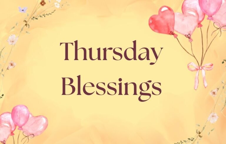 Thursday Blessings